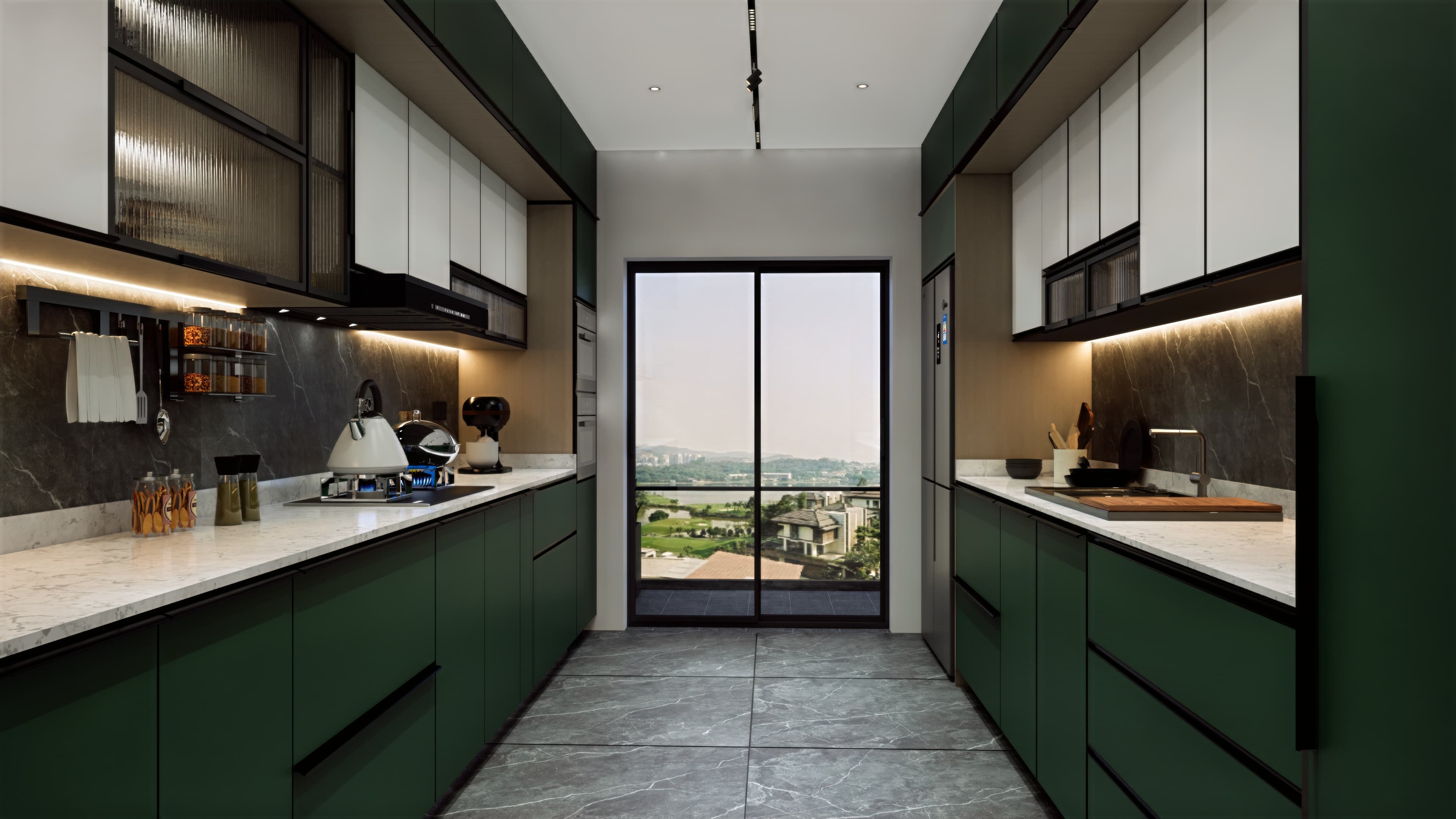 Parallel Kitchen Design