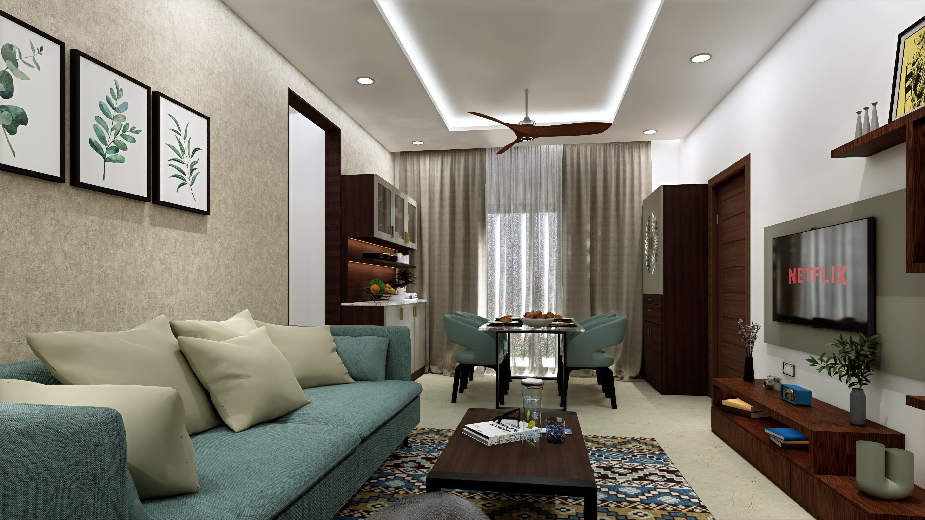 Living Room Design 1