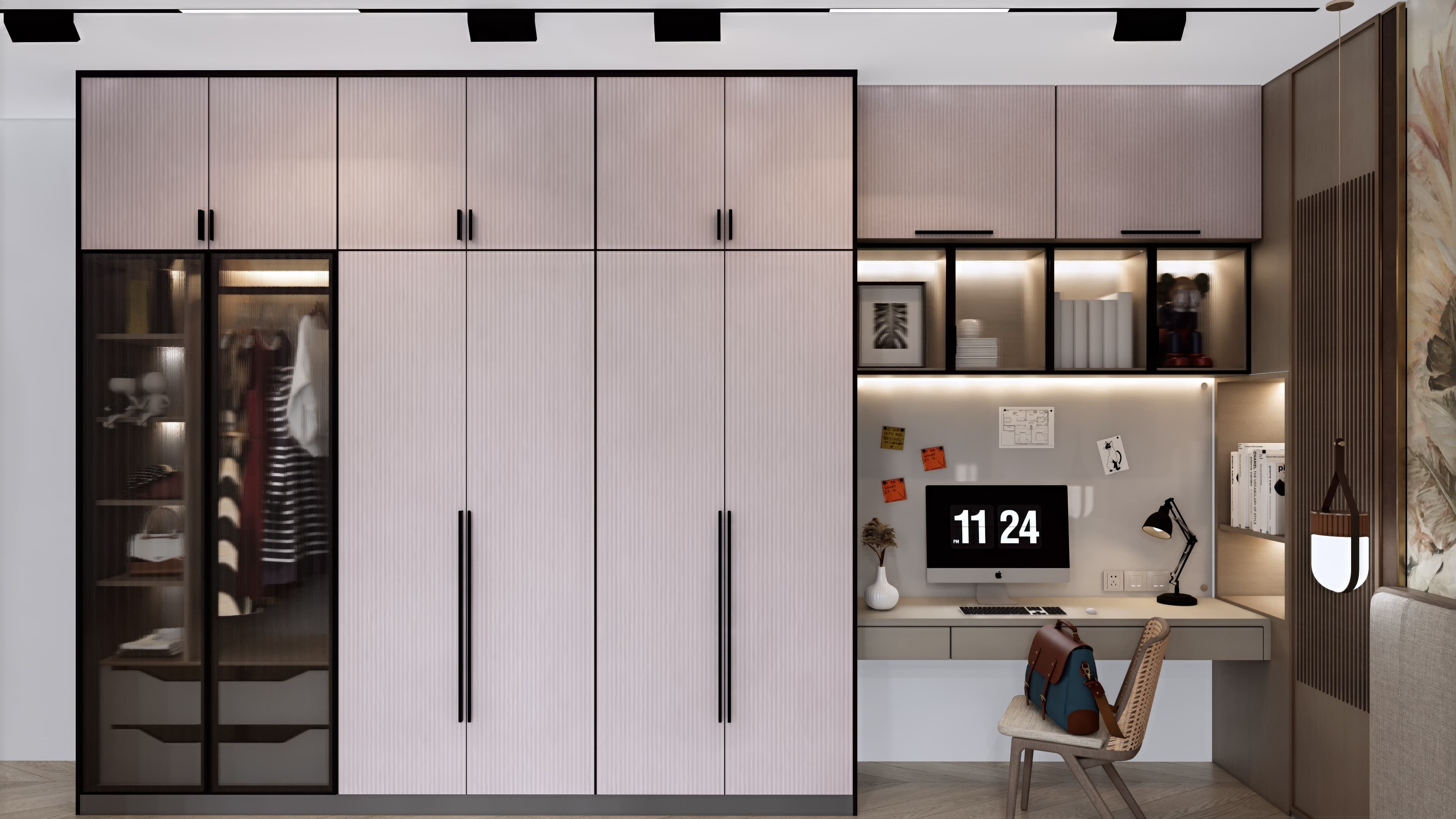 Openable Wardrobe Design